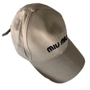 帽子 [miumiu] Drill baseball cap - BLACK Miu Miu Drill Baseball Cap | Saks Fifth Avenue